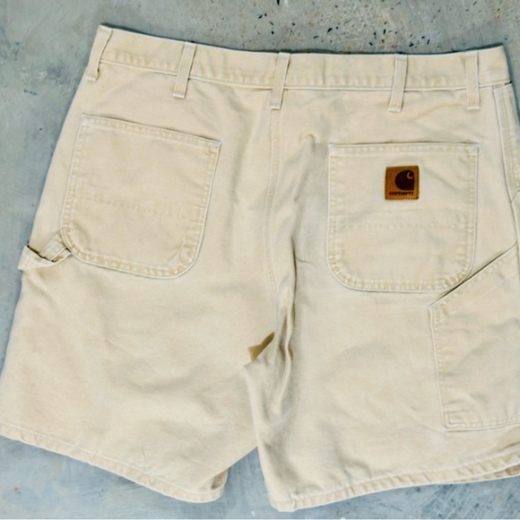 Carhartt CARPENTER SHORTS - Sz 40 - TAN - Picture 9 of 14